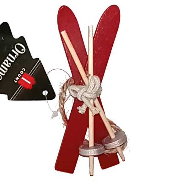 🎯 10 for $12 / Ski Christmas Tree Ornament - Picture 9 of 9